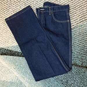 Calvin Klein Men's Vintage Dark Blue Denim Jeans Size 31